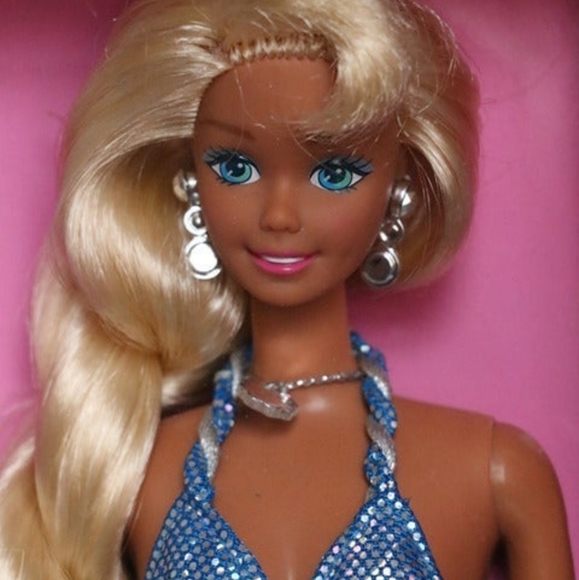 RARE European New International Sparkle Beach Barbie 1995 European - Picture 2 of 8